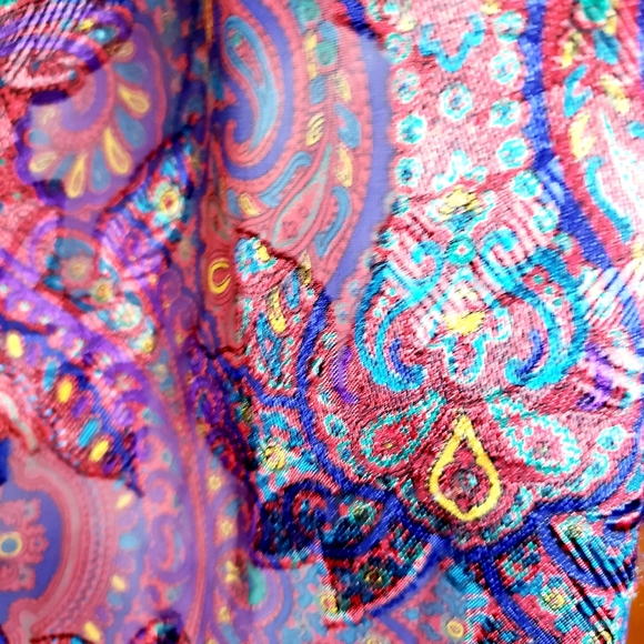 Vintage Victoria Secret Sheer Floral Robe OSFA - Picture 3 of 14